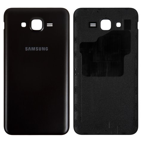 Задняя крышка батареи для Samsung J700H DS Galaxy J7, черная