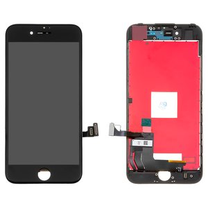 Дисплей для iPhone 7, черный, с рамкой, Сopy, Copy, tianma