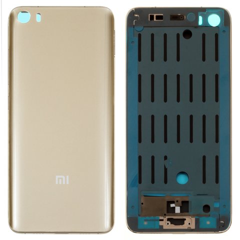 Корпус для Xiaomi Mi 5, золотистий, 2015105