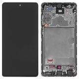 Дисплей для Samsung A725 Galaxy A72, A726 Galaxy A72 5G, білий, з рамкою, Original (PRC)