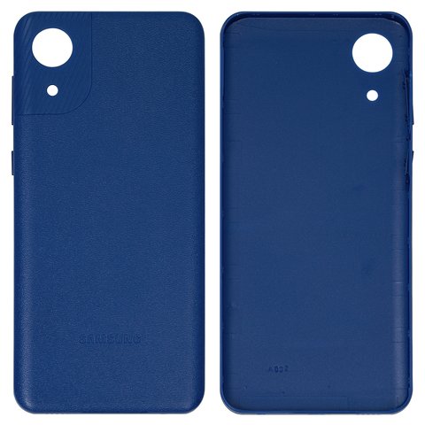 Задняя панель корпуса для Samsung A032 Galaxy A03 Core, синяя