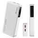 Power bank Konfulon A25Q, 20000 мАч, 65 Вт, белый, Power Delivery (PD), pass-through charging