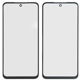 Скло корпуса для Xiaomi Redmi Note 10 5G, з ОСА-плівкою, чорне