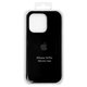Чехол для Apple iPhone 14 Pro, черный, Original Soft Case, силикон, black (18) full side