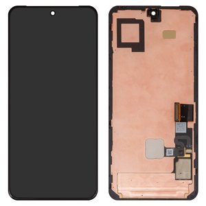 Дисплей для Google Pixel 8, черный, с рамкой, Оригинал переклеено стекло , GKWS6, G9BQD, GA04851 US, GZPFO, GPJ41