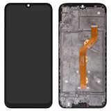 Дисплей для Tecno Camon 12, Spark 4, черный, с рамкой, High Copy, 1540387041/2365D50-02, KC2, KC8, CC7