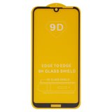 Защитное стекло для Huawei Honor 8S, Y5 (2019), совместимо с чехлом, Full Glue, (без упаковки), черный