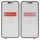 Скло корпуса G+OCA PRO для iPhone 16 Plus, з ОСА-плівкою, чорне