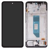 Дисплей для Xiaomi Redmi Note 14 4G, чорний, з рамкою, Original (PRC), 161.5mm, 24117RN76E, EU version