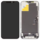 Дисплей для Apple iPhone 12 Pro Max, черный, с рамкой, Copy, (TFT), ZY, LTPS HD+