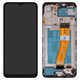 Дисплей для Samsung A035F Galaxy A03, черный, с рамкой, (Box)