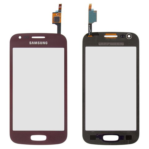 Touchscreen compatible with Samsung S7270 Galaxy Ace 3, S7272 Galaxy Ace 3 Duos, red 