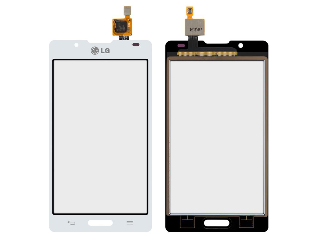 Сенсорный экран для LG P710 Optimus L7 II, P713 Optimus L7 II, P714 Optimus  L7X, белый - All Spares