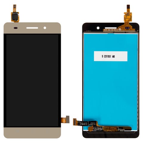 LCD compatible with Huawei Honor 4C, golden, Original PRC , CHM U01 