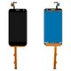 LCD compatible with Alcatel One Touch 6036 Idol 2 Mini S, (black)