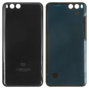 Panel trasero de carcasa puede usarse con Xiaomi Mi 6, negra, MCE16