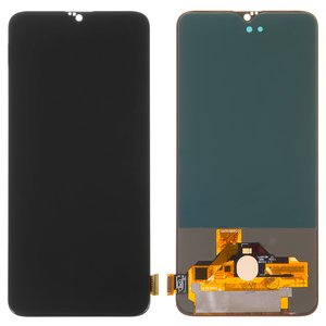 Pantalla LCD puede usarse con OnePlus 6T, negro, sin marco, High Copy, OLED 
