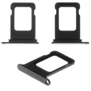Sujetador de tarjeta SIM puede usarse con iPhone 12, negro, single SIM