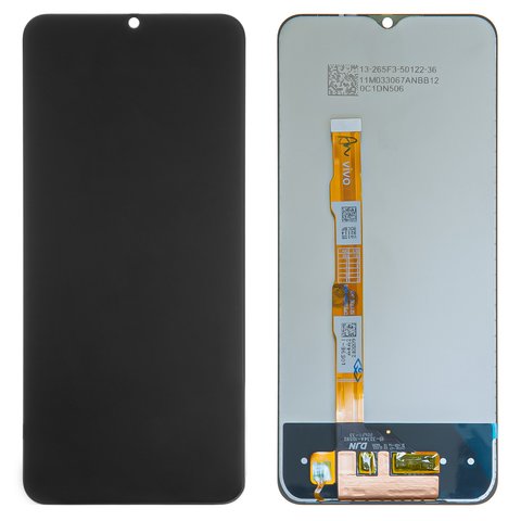 LCD compatible with Vivo Y20 2020 , black, without frame, Original PRC #BV065WBM L00 3902