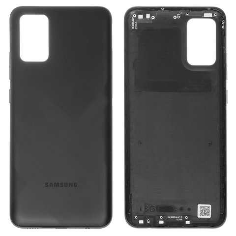 Panel trasero de carcasa puede usarse con Samsung A025F DS Galaxy A02s, negra