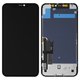 LCD compatible with iPhone 11, (black, with frame, AAA, (TFT), JK)