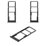 SIM Card Holder compatible with Samsung A047 Galaxy A04s; Samsung, (black)