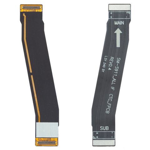 Flat Cable compatible with Samsung S911 Galaxy S23, for mainboard, High Copy 