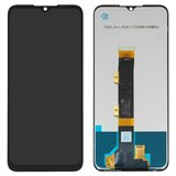 Дисплей для Motorola Moto G53 XT2335, черный, без рамки, High Copy