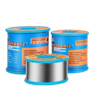 Estaño Mechanic WZ 100 , Sn 63% , Pb 37%, flux 1 3%, 1,0 mm, 200 g