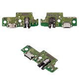 Flat Cable compatible with Samsung A146P Galaxy A14 5G, (charge connector, with components, High Copy, charging board)