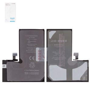 Battery JCID compatible with Apple iPhone 14 Pro, Li Polymer, 3.87 V, 3400 mAh, High Capacity 