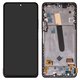 LCD compatible with Xiaomi Mi 11i, Poco F3, Redmi K40, (black, with frame, High Copy, (OLED))