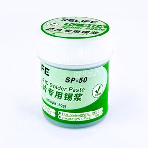 BGA Paste RELIFE SP 50, 158 °C, 50 g 