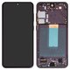 Дисплей для Samsung S916 Galaxy S23 Plus, черный, с рамкой, High Copy, (OLED)