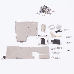 Screw compatible with iPhone 13 mini, full set, with clamping plates 