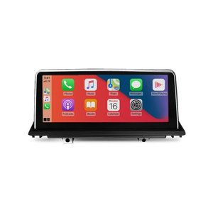 Монитор 10.25 дюймов  CarPlay Android Auto для автомобилей BMW X5 X6 E70 E71 E72  из системой CIC