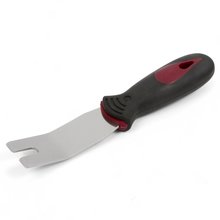 Car Trim Removal Tool with "U" Notch Double Step Blade Stainless Steel, 200 mm - Short description