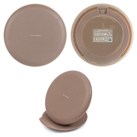 Wireless Charger EP PG950, Copy, USB input 5 V 2 A 9 V 1.67 A type C, brown 