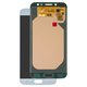 LCD compatible with Samsung J730 Galaxy J7 (2017), (blue, without frame, original (change glass) )