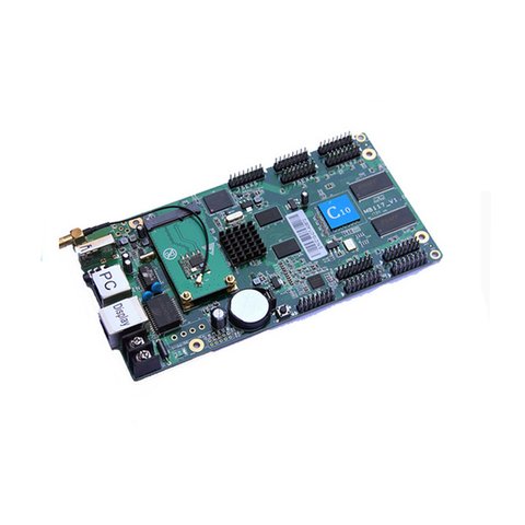 Huidu HD C10C 10 LED Display Module Control Card 384×320, with Wi Fi Module 