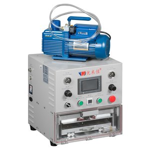 LCD Module Gluing Machine YMJ 3 13, for LCDs up to 13", autoclave+vacuum, with vacuum pump 