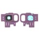 Camera Lens compatible with Samsung G960 Galaxy S9, (purple, with frames, lilac purple)