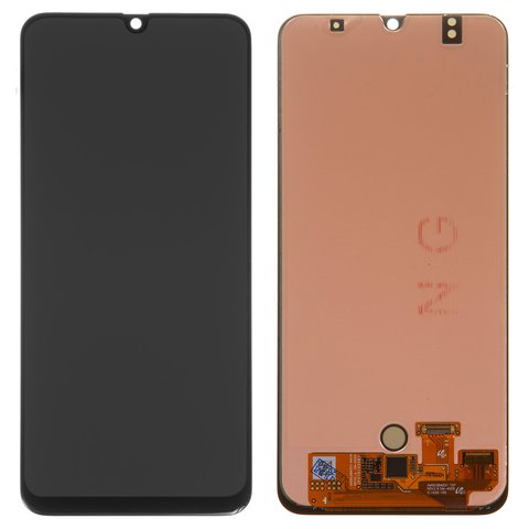 LCD compatible with Samsung A507 Galaxy A50s, (black, without frame ...