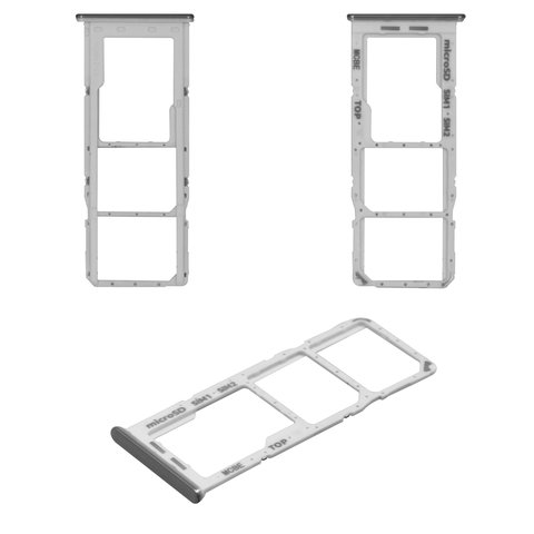 SIM Card Holder compatible with Samsung A325 Galaxy A32, white