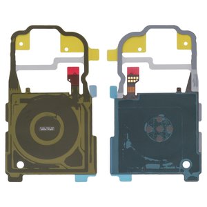 Flat Cable compatible with Samsung G965 Galaxy S9 Plus, G965F Galaxy S9 Plus, NFC module, for wireless charging 