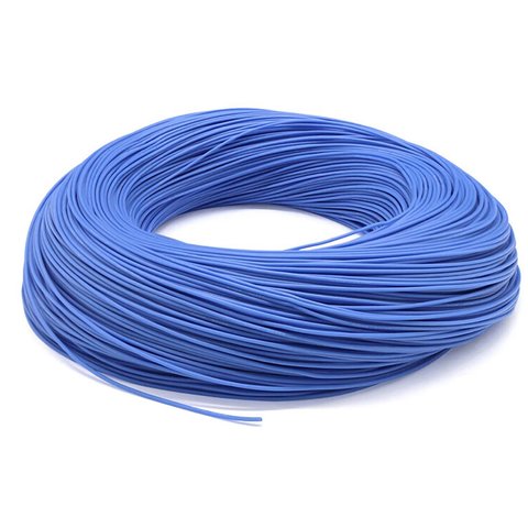 Провод в силиконовой изоляции 24AWG, 0,2 мм², 1 м, синий