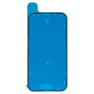 LCD Sticker compatible with Apple iPhone 15, black, adhesive 