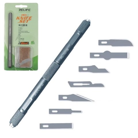 Knife Set RELIFE RL 101B, for ICs, 7 in 1 