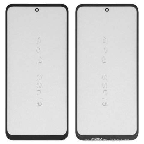 Housing Glass G+OCA PRO compatible with Motorola Moto G31 XT2173 3, Moto G41 XT2167 2 , Moto G71 5G XT2169 1, with OCA film, black 