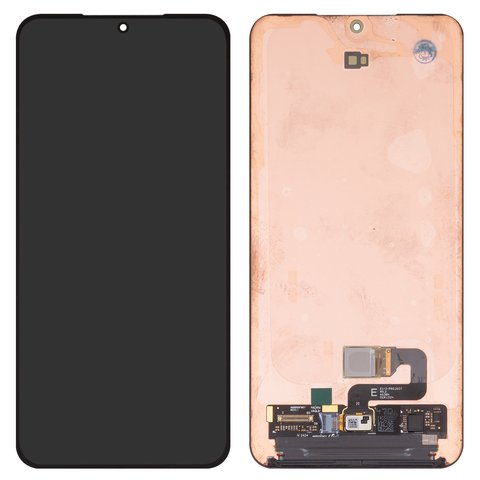 LCD compatible with Samsung S926 Galaxy S24 Plus, black, without frame, original change glass 